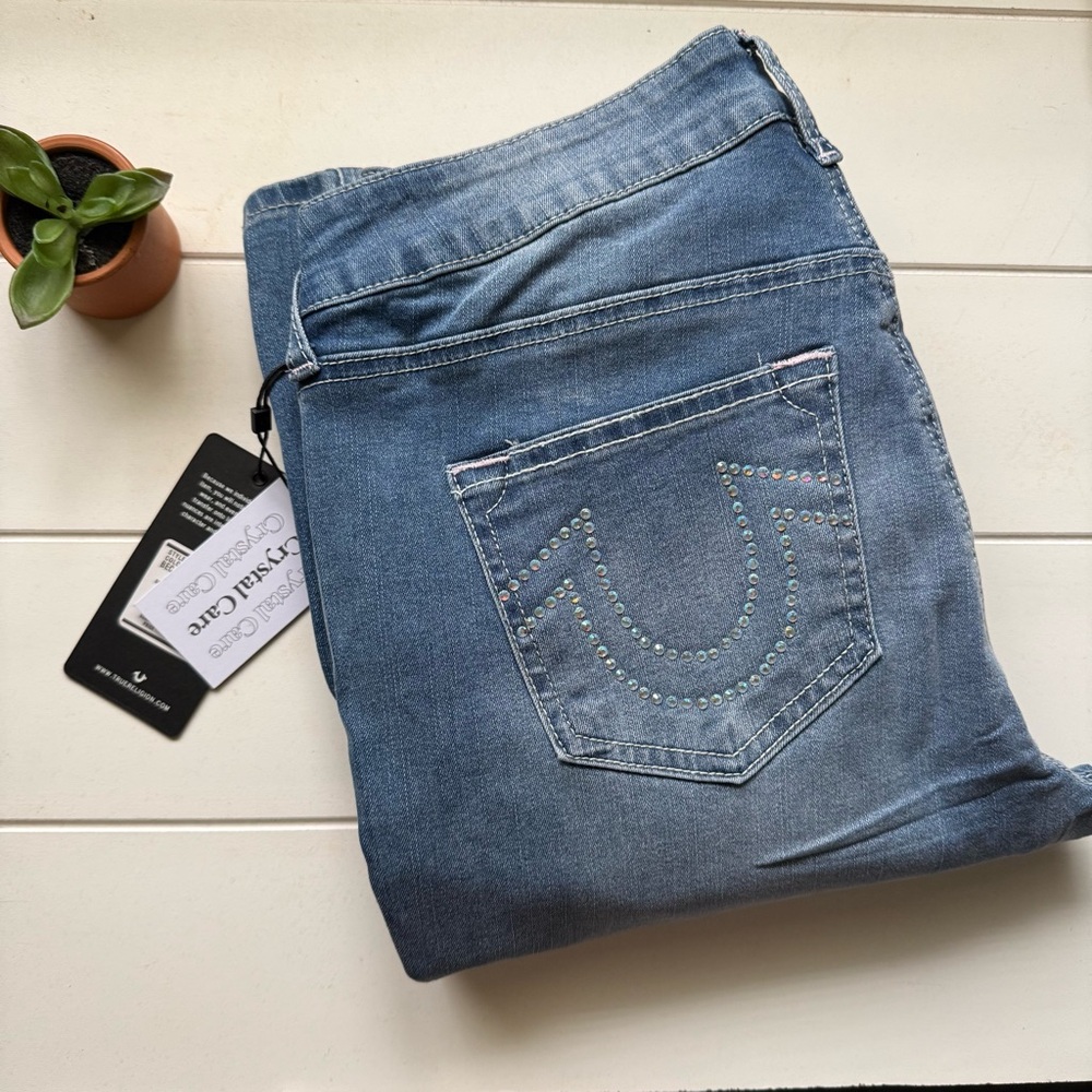 True Religion Jeans Crystal Pockets